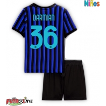 Camiseta Inter Milan Matteo Darmian #36 Primera Equipación para niños 2025-26 manga corta (+ pantalones cortos)